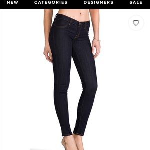 J Brand Super Skinny Starless Jeans